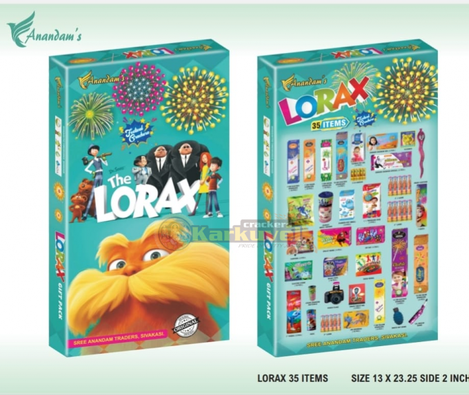 Lorax 35 Items